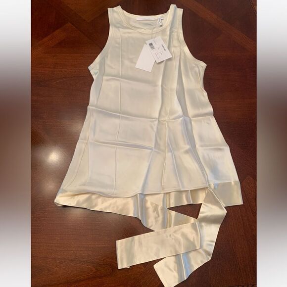 💖Helmut Lang hem drape tank💖size S, NWT - Picture 6 of 9